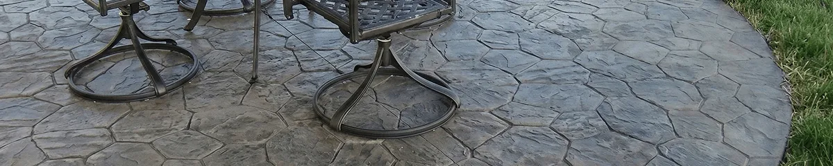 Garden relaxation area with professionally installed stone flooring in San Diego CA